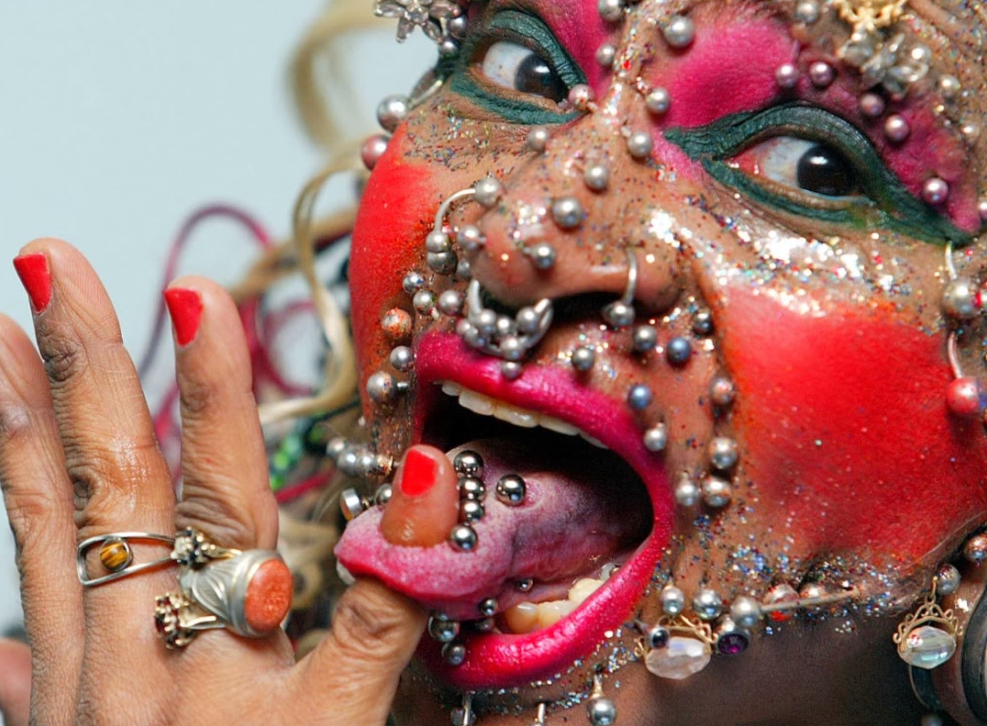 most pierced woman in the world